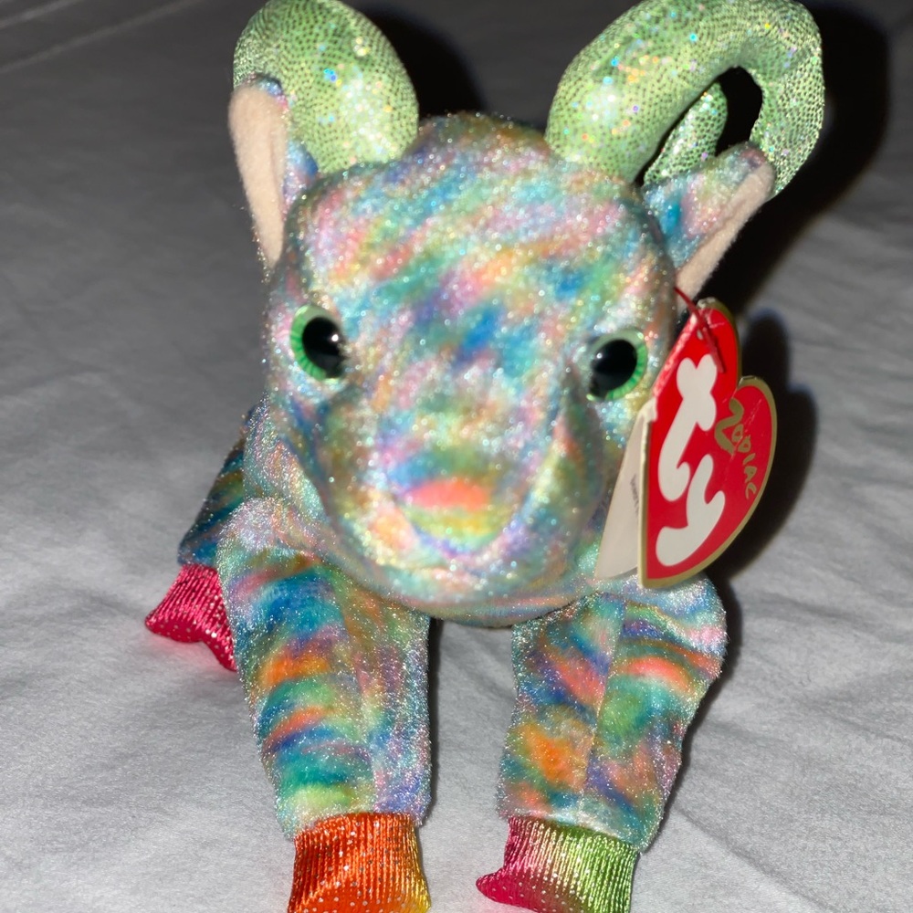 2000 TY Zodiac GOAT Beanie Babies Collection. Pet & Smoke Free Home. New.